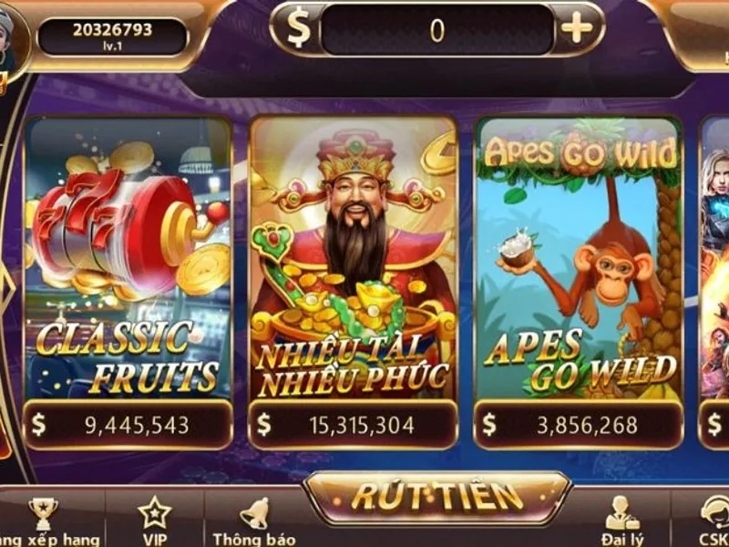 Các trò chơi điện tử và slot game trên 68win1