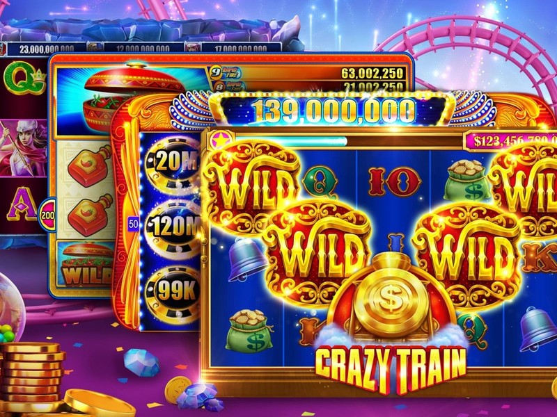 Hình ảnh một trò chơi máy đánh bạc jackpot lũy tiến với chủ đề săn tìm kho báu và đồ họa 3D