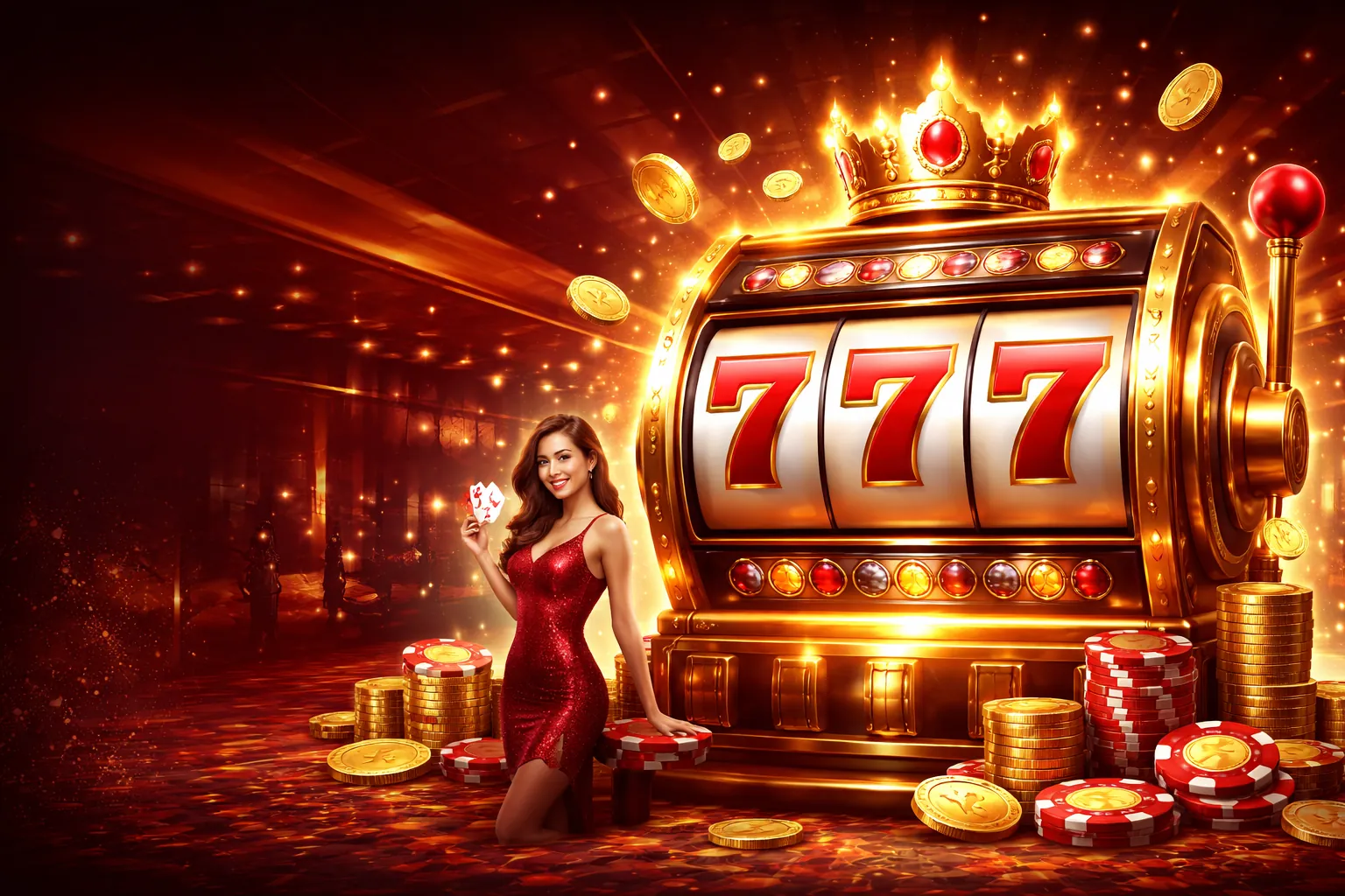 Hình ảnh máy slot cổ điển